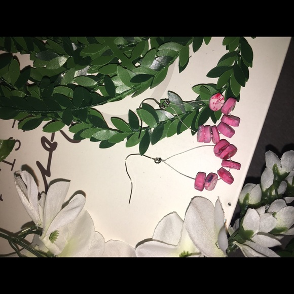 Unique Loop circle drop Earrings - Picture 3 of 3